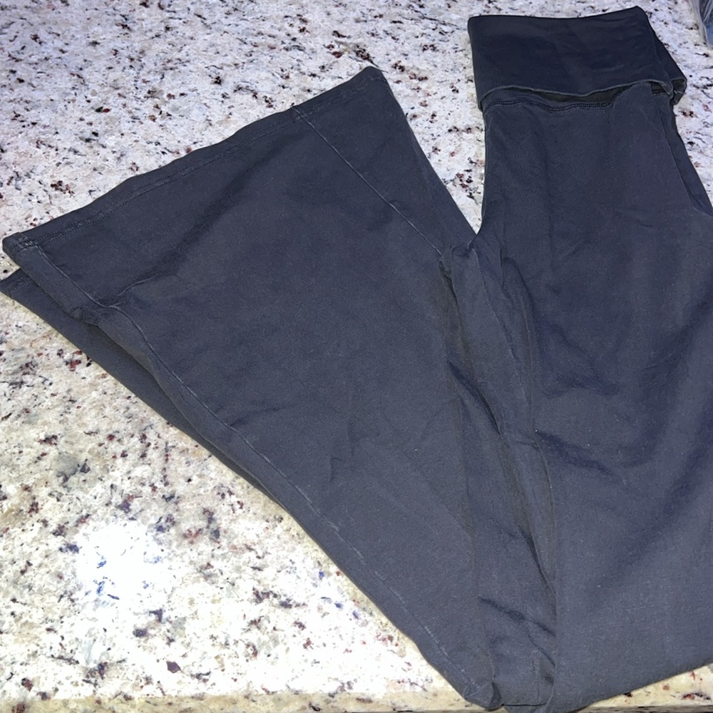 New - OFFLINE by Aerie OG Foldover High Waisted Super Flare Long Legging - Picture 4 of 7